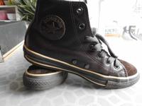 converse All Star Hi Leder dunkelbraun Gr. 35 Nordrhein-Westfalen - Raesfeld Vorschau