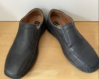 Neue schwarze Leder-Schuhe von JOSEF SEIBEL Gr.39 mit weite Weite München - Moosach Vorschau