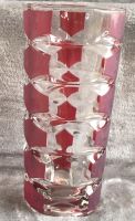 DDR VASE Retro Blumenvase vintage y2k rot durchsichtig Küche Baden-Württemberg - Aichtal Vorschau