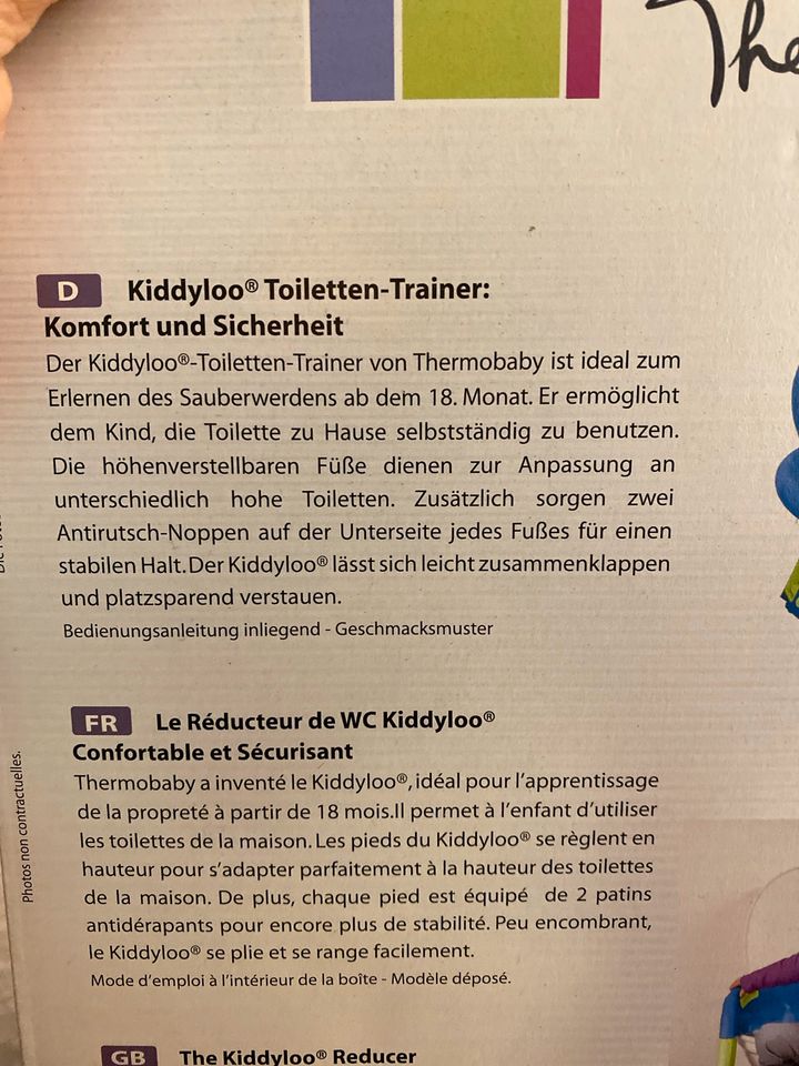 Toilettentrainer kiddyloo mit Original Verpackung in Leipzig
