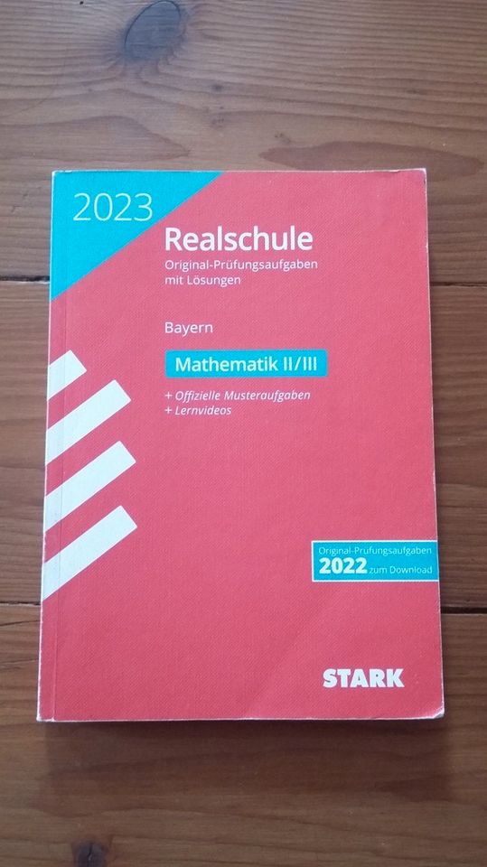 STARK Original-Prüfungsaufgaben Realschule 2023 Mathematik II/III in Benningen