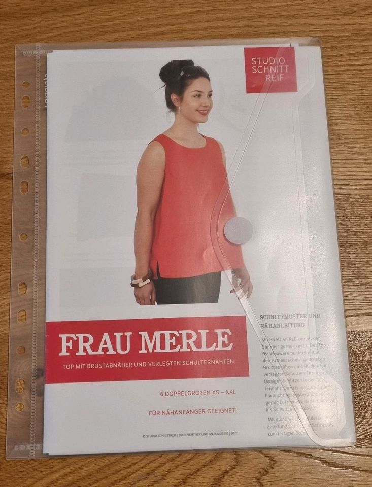 Schnittmuster Top Frau Merle von Studio Schnittreif in Bornheim