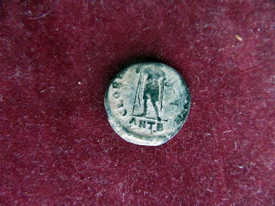 Römische Münze Theodosius Gloria Romanorum Antiochia  Nr. 22 in Pommern