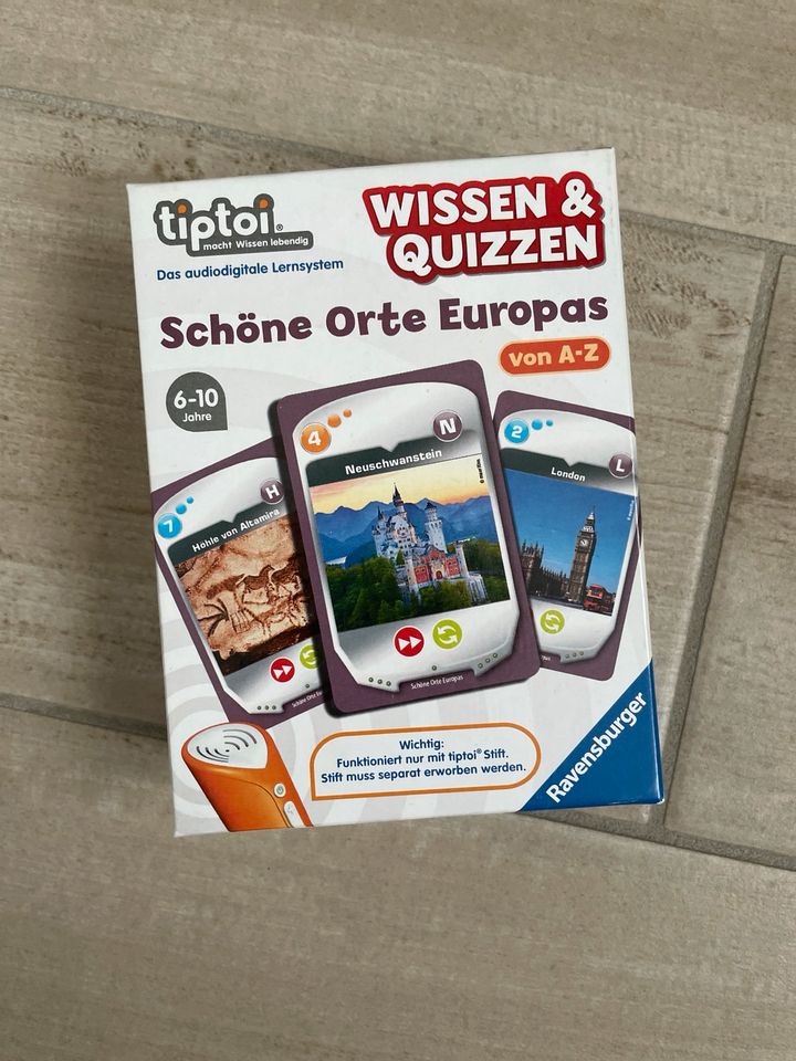 Tip Toi Wissen & Quizzen Schöne Orte Europas in Eschwege