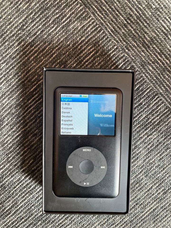 iPod Classic 160GB schwarz mit Verpackung in Neu Ulm