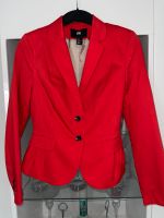 H&M Blazer Jacke Rot 34 XS Neu Niedersachsen - Hammah Vorschau