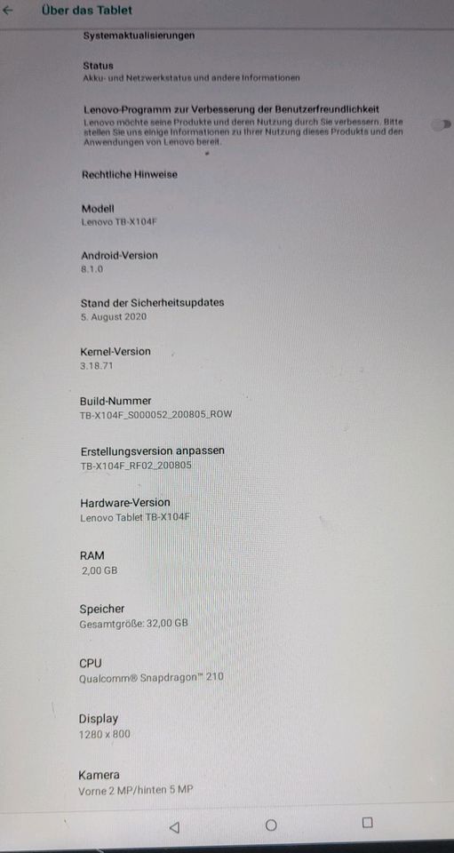 Tablet Lenovo in Mülheim (Ruhr)