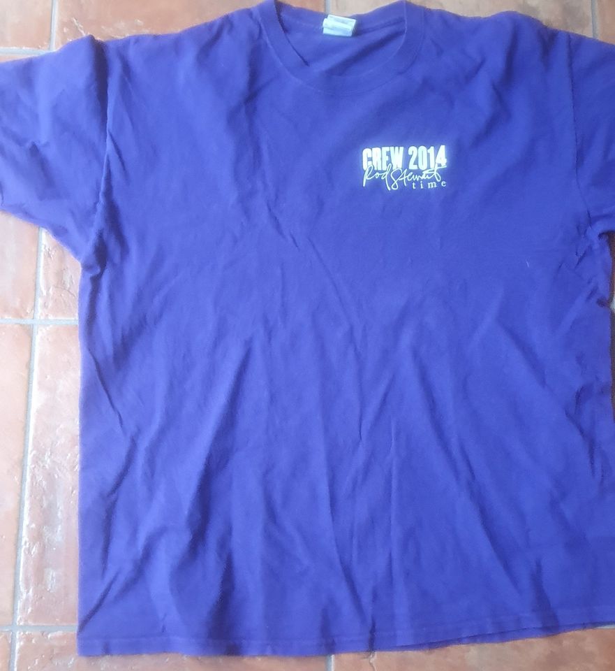 Rod Stewart TIME TOUR 2014 Crew T-Shirt in Buchen (Odenwald)
