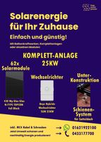 Photovoltaik-Anlage Komplettsystem Full Black 25 kWp 430 Wp Glas Glas bifazial TOPCon N-Type PV-Modul Solarmodul Solaranlage autark Schleswig-Holstein - Rendsburg Vorschau