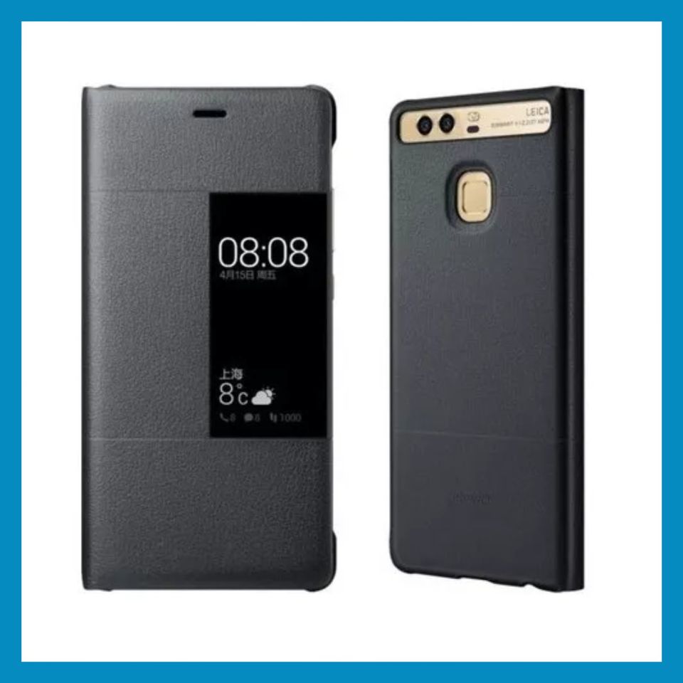 Zanasta Designs Tasche Huawei P9 Plus Case Schutzhülle Flip View in Essen