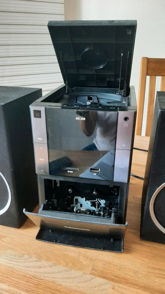 Mini Stereoanlage, Micro Hifi Anlage, Grundig, CD, Kassette in Mönchengladbach