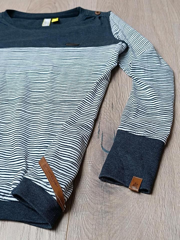 ALIFE & KICKIN Pullover Leonie marine Blau gestreift  Gr. XS in Penzlin