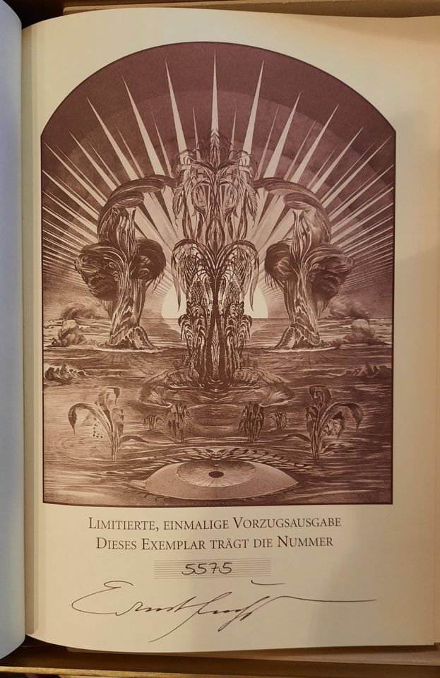 Die Bibel von Ernst Fuchs, Vorzugsausgabe Nr. 5575 Pattloch 1996 in München