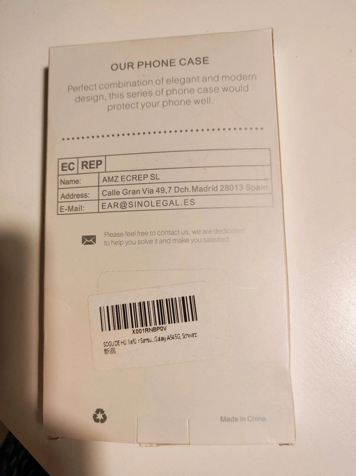 Hülle für Samsung Galaxy A545G, neu in OVP in München