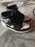 Jordan 1 Retro high OG schwarz weiß Größe 44.5 Baden-Württemberg - Lörrach Vorschau