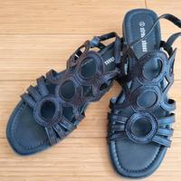 Sandalette 40 Street Shoes Blau Glitzer Köln - Mülheim Vorschau