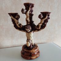 Retro/Vintage/Seltenes Fundstück/ Shabby Chic-Kerzenständer mit k Nordrhein-Westfalen - Radevormwald Vorschau