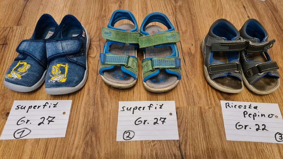 Schuhe Sandalen Turnen Pepino Ricosta Superfit Gr. 22, 24, 27 in Marl