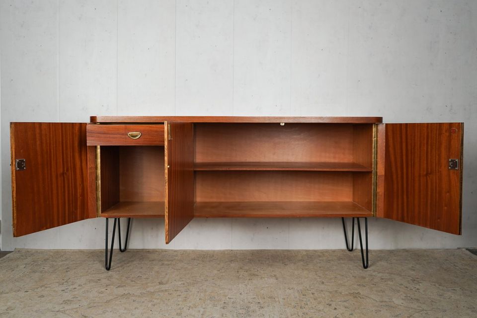 Teak Sideboard Kommode Anrichte Dänisch Vintage 60er Mid Century in Hamburg