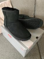 ara Stiefeletten, Schuhe mit Lammfell Gr. 39-40 schwarz Leder Hessen - Ulrichstein Vorschau