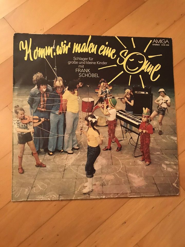 Kleine Sammlung Schallplatten aus der DDR in Haar