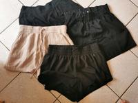 4 Shorts schwarz beige 36 H&M Bayern - Aßling Vorschau