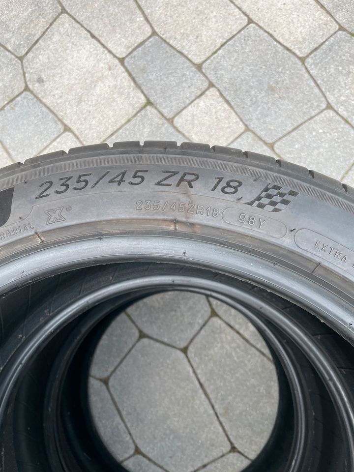4x Sommerreifen Michelin, Pilot Sport 4 T1 235/45 ZR 18 in Germersheim