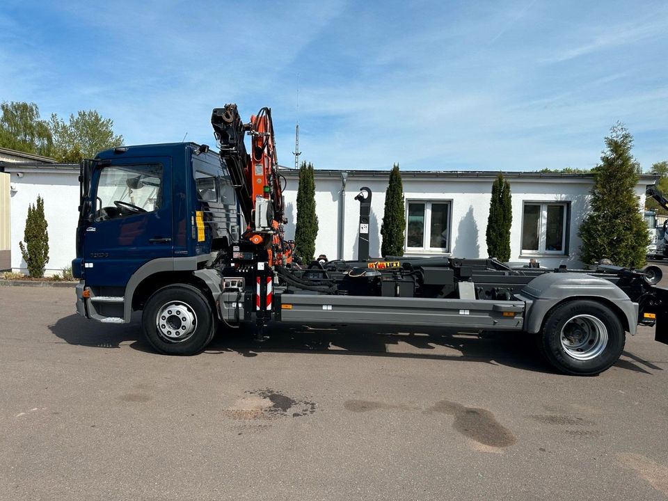 Mercedes-Benz Atego 1624 4x2 Abrollkipper 16m FUNK Container in Weißenfels