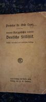 KURZGEFASSTE DEUTSCHE STILISTIK VON 1902 Kreis Ostholstein - Stockelsdorf Vorschau