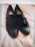 Clarks 42 Damen Leder Schuhe Budapester Brandenburg - Potsdam Vorschau