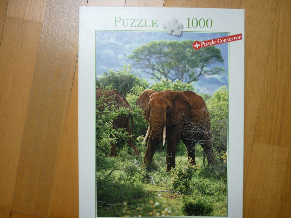 Puzzle 1000 Teile - WIE NEU !! in Karlsfeld