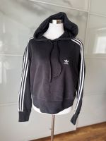 adidas ** Damen Pullover Hoodie schwarz weiß Gr.40, neuwertig Hessen - Rüsselsheim Vorschau