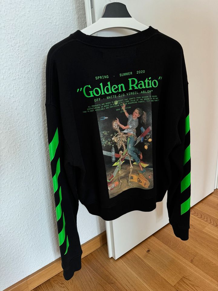 OFF - WHITE  Unisex Pullover Golden Ratio Pascal Painting in Offenbach