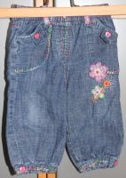 NEXT Jeans Hose 62 68 74 6 9 M Jeanshose Blumen blau w Neu Nordrhein-Westfalen - Recklinghausen Vorschau