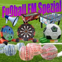 Fußball EM - Bubble Soccer, -Dart, Hüpfburg, Tischkicker mieten Thüringen - Suhl Vorschau