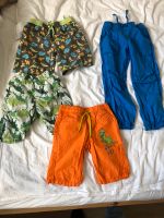 4 Hosen Jungen Gr. 110 116 Sommerhosen Shorts Badehose Niedersachsen - Schwanewede Vorschau