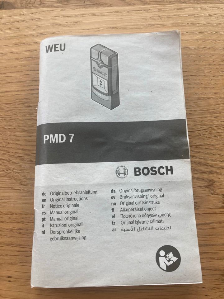Multidetektor Bosch PMD 7, sehr gut erhalten in Poppenhausen