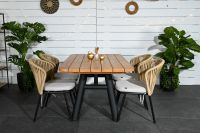 Garten Esstisch Set - 4 Gartenstühle & Gartentisch Teak 015-N Nordrhein-Westfalen - Unna Vorschau