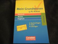 Buch:  Mein Grundwissen Klasse 5./6.  "neuwertig" Nordrhein-Westfalen - Blankenheim Vorschau