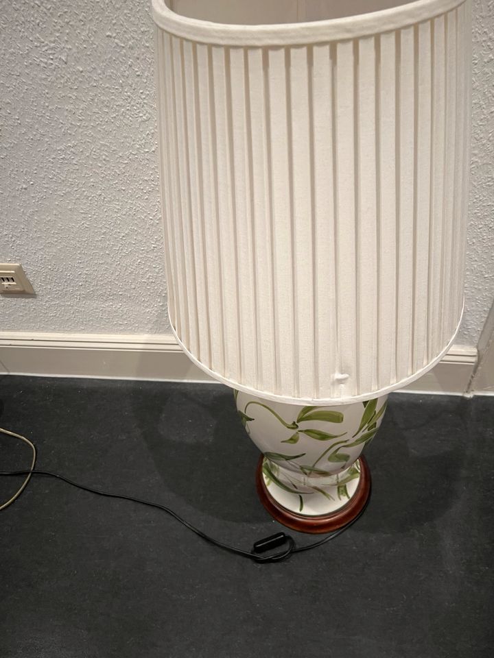 Porzellan Lampe Tischlampe Leuchte in Mannheim