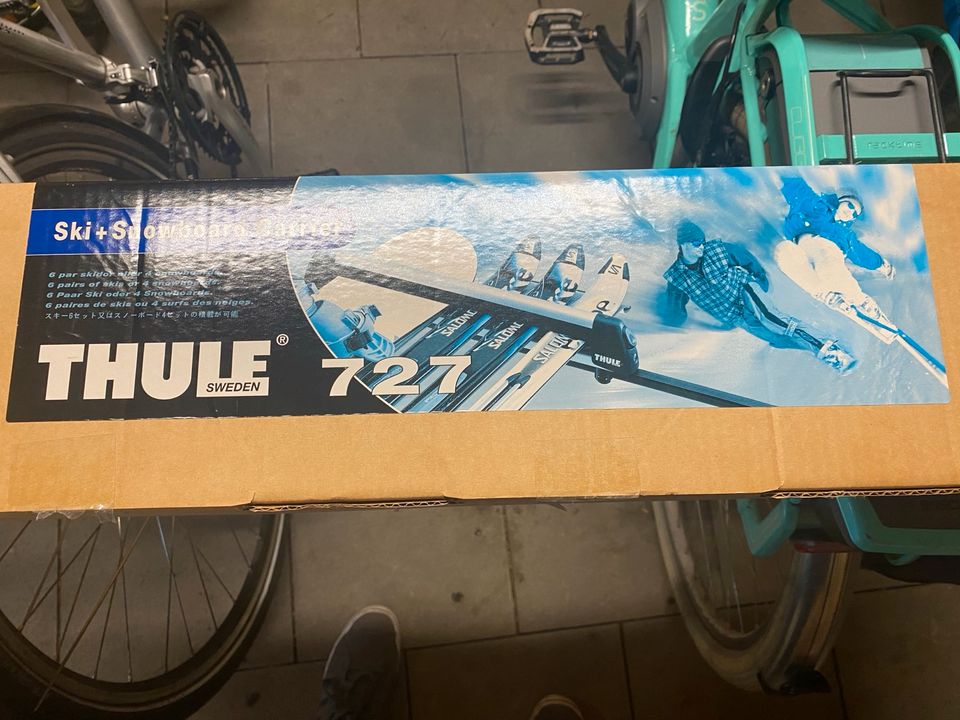 Thule 727 - Wingbar / Skiträger / Snowboardträher in Karlsfeld