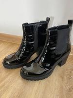 Schwarze Stiefel 39 Baden-Württemberg - Müllheim Vorschau