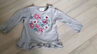 Sommershirt Langarm Shirt Pullover grau Longsleeve 86 Blumen Niedersachsen - Garbsen Vorschau