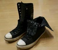 Converse Allstar X-Hi weiches Glattleder Boots halbe Wade 5,5 38 Hessen - Gießen Vorschau