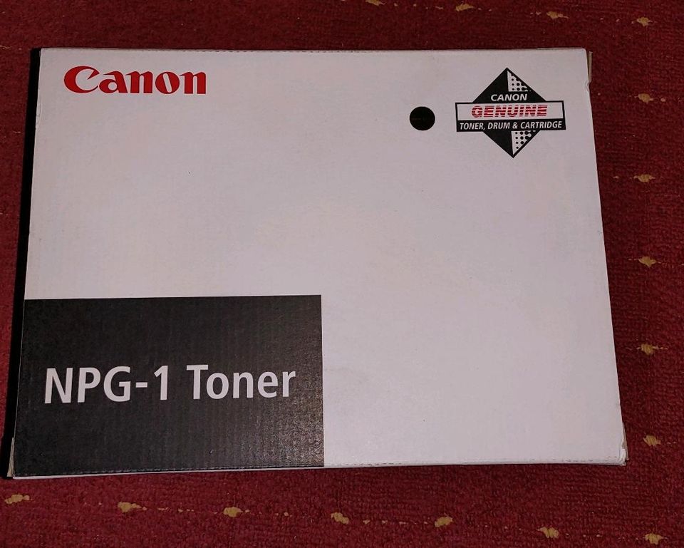 Canon NPG-1 Toner Original NEU OVP in Mühlhausen