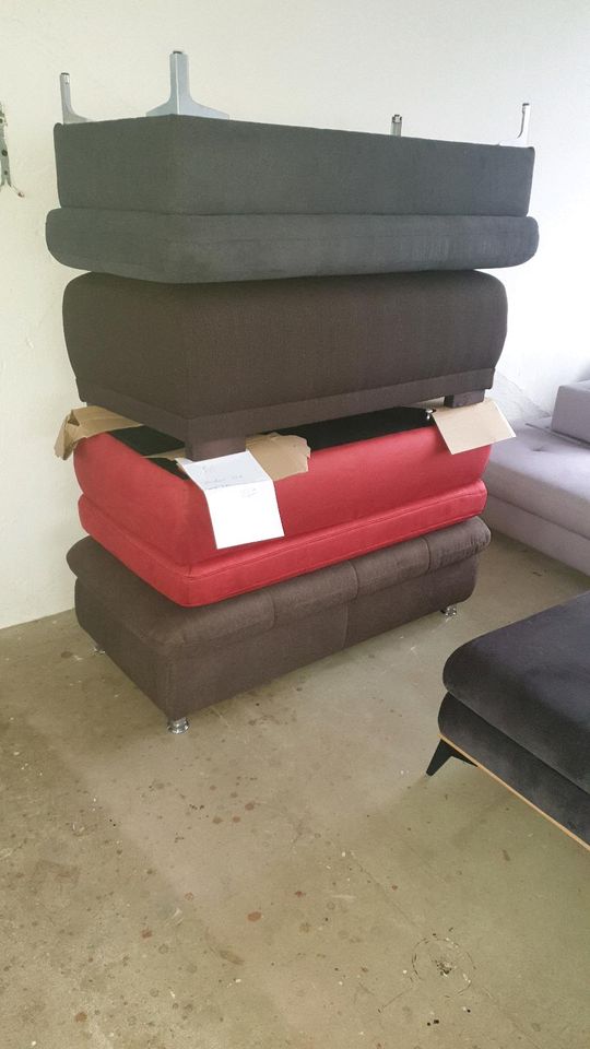 Lagerverkauf Hocker sitzbank Sofa Couch Wohnlandschaft neu-Ware in Sundern (Sauerland)