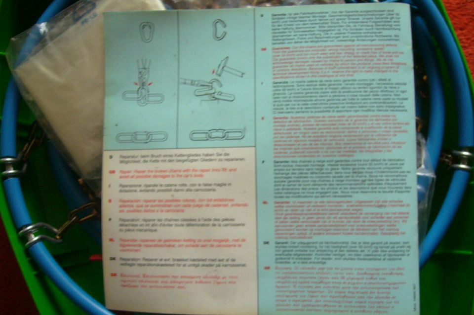 Autoschneeketten 2 stück in Kiel