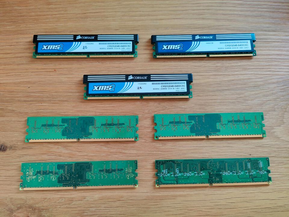 Verschiedene DDR2 Ram Module in Braunschweig