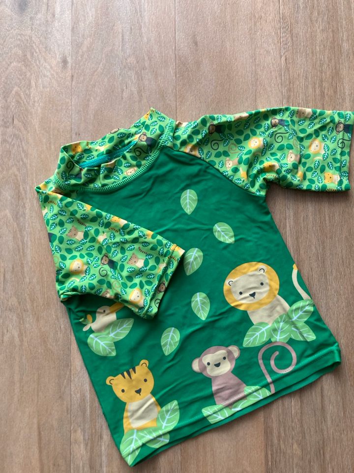 Baby Bade Shirt UV Schutz 50+ Marke "PUSBLU" Gr. 74/80 grün in Ketsch