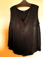 Satin Top von manguun, schwarz, Größe 44 Frankfurt am Main - Kalbach Vorschau